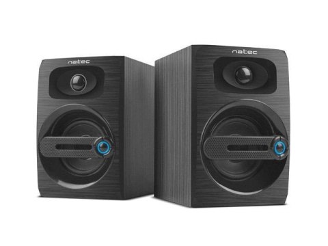 Głośniki Natec Cougar 2.0 6W RMS czarne Głośniki Natec Cougar 2.0 6W RMS czarne