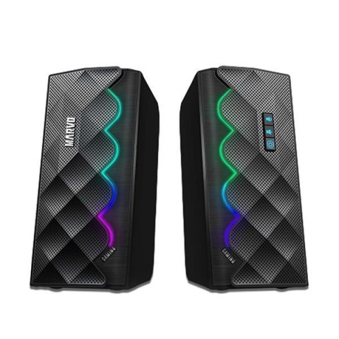 Głośniki komputerowe Marvo SG-269 BT 2.0 6W z Bluetooth, LED Głośniki komputerowe Marvo SG-269 BT 2.0 6W z Bluetooth, LED