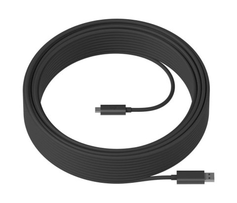 Kabel Logitech Strong USB 10m Czarny Kabel Logitech Strong USB 10m Czarny