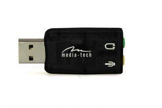 Karta dźwiękowa Media-Tech Virtu 5.1 USB MT5101 Karta dźwiękowa Media-Tech Virtu 5.1 USB MT5101