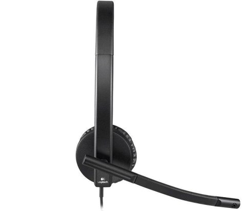 Słuchawki z mikrofonem Logitech USB Headset H570e czarne Słuchawki z mikrofonem Logitech USB Headset H570e czarne