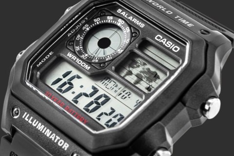 Zegarek Męski CASIO AE-1200WH-1AVDF + BOX