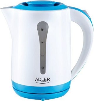 Czajnik ADLER AD 1244 (2.5L /2200W /Biało-niebieski )