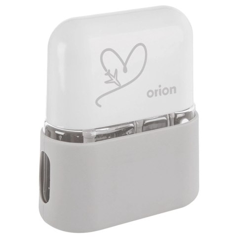 Butelki Pojemniki Podróżne ORION w Etui 4 el. na Kosmetyki do Samolotu