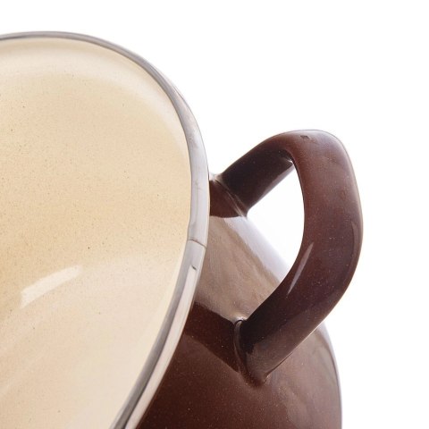 Garnek emaliowany BROWN 14 cm, 950 ml