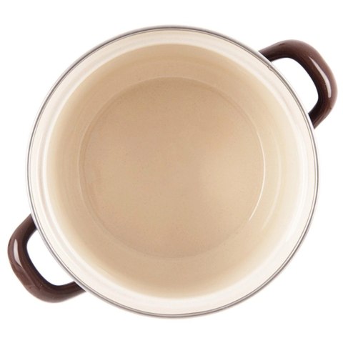 Garnek emaliowany BROWN 16 cm, 1,4 l