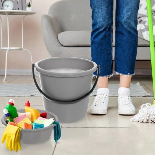 Wiadro z miską i pokrywką 5 / 13l 3 el.