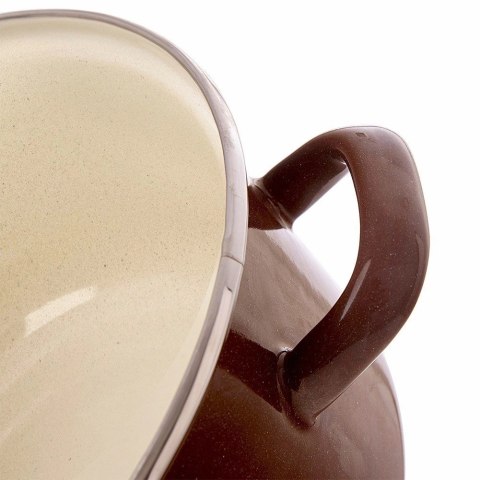 Garnek emaliowany BROWN 18 cm, 2 l