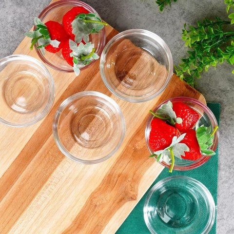 Miseczki szklane 7,5 cm, 80 ml 6 szt.