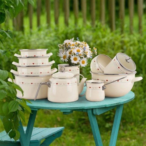 Rondel emaliowany TONCA 15 cm, 1,1 l