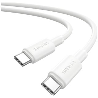 Kabel USB Usams U90 USB-C 1m 60W Fast Charge biały