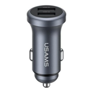 Ładowarka samochodowa Usams CC320 30W 2xUSB-A 2,4A