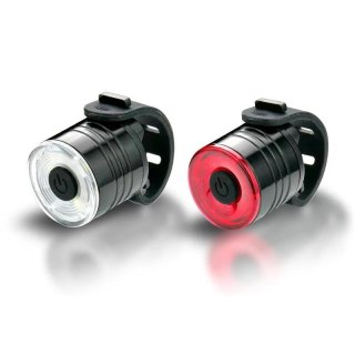 Lampki rowerowe bateryjne zestaw przednia + tylna everActive Blinky BL-X3R