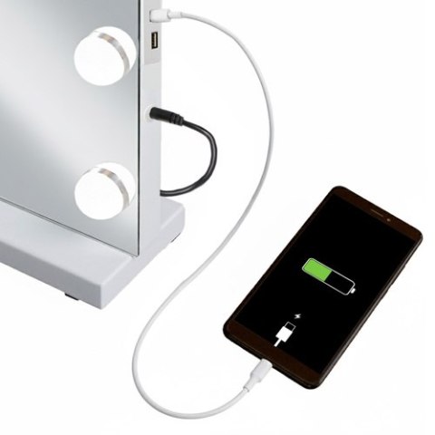 Lusterko kosmetyczne 58x46cm LED Soulima 26129