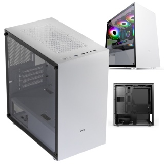 OBUDOWA MS FIGHTER S301 GAMING BIAŁA