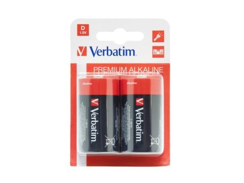 Bateria Verbatim LR20 D (2 szt blister) Bateria Verbatim LR20 D (2 szt blister)