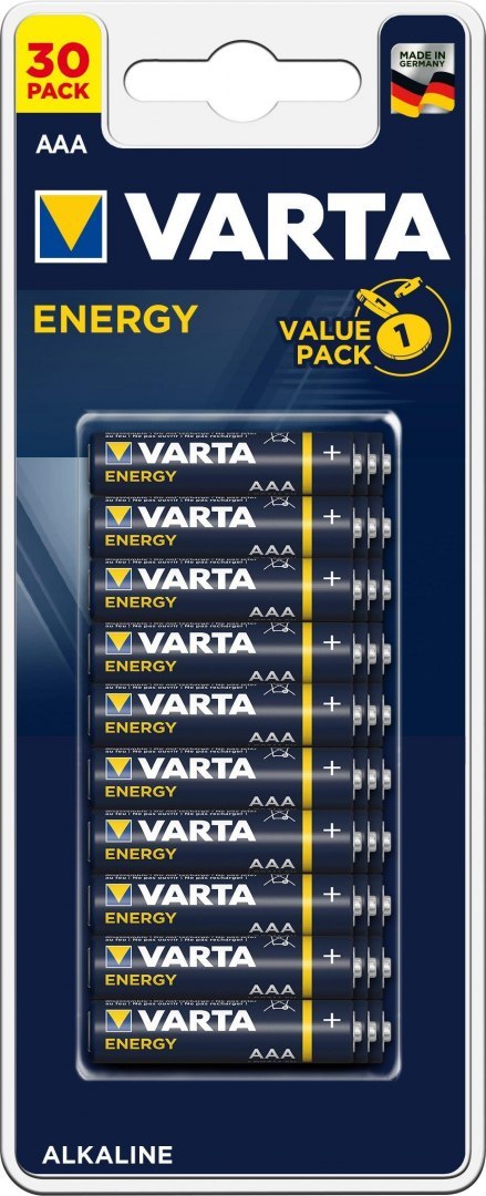 Baterie VARTA ENERGY AAA 1.5V 30 szt Baterie VARTA ENERGY AAA 1.5V 30 szt