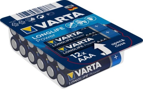 Baterie VARTA Longlife Power AAA 1.5V 12 szt Baterie VARTA Longlife Power AAA 1.5V 12 szt