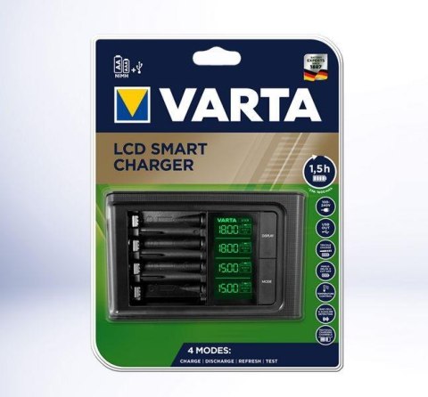 Ładowarka akumulatorków VARTA LCD SMART CHARGER Ładowarka akumulatorków VARTA LCD SMART CHARGER