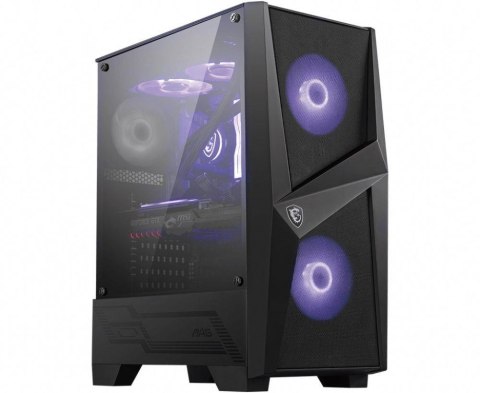 Obudowa MSI MAG FORGE 100M ATX Midi z oknem, bez zasilacza Obudowa MSI MAG FORGE 100M ATX Midi z oknem, bez zasilacza