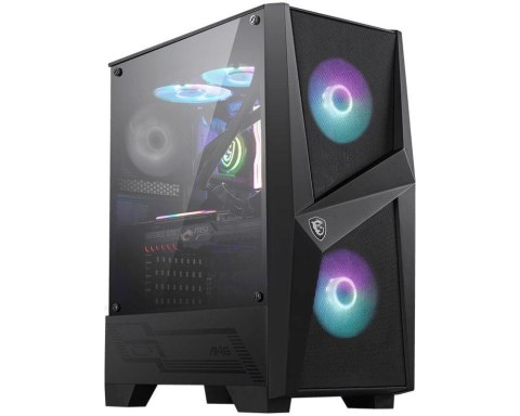 Obudowa MSI MAG FORGE 100R ATX Midi z oknem, bez zasilacza Obudowa MSI MAG FORGE 100R ATX Midi z oknem, bez zasilacza