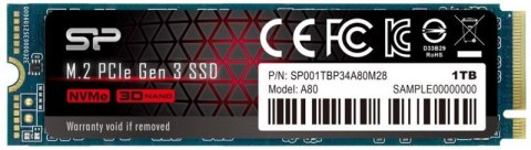 Dysk SSD SILICON POWER P34A80 1 TB (M.2 2280″ /1TB )