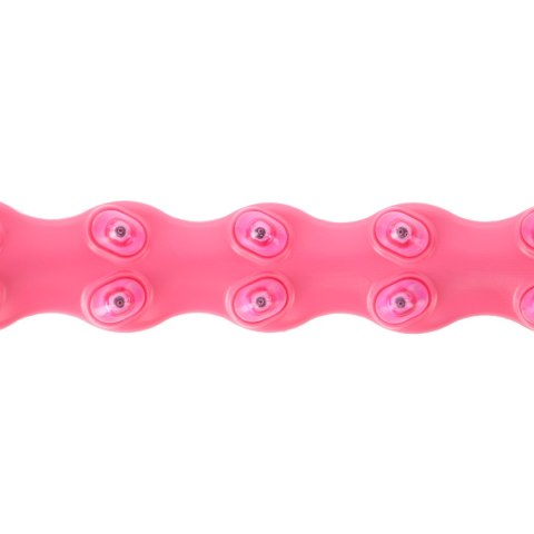 HHP024 PINK-BLACK HULA HOP 1,6KG 110CM HMS