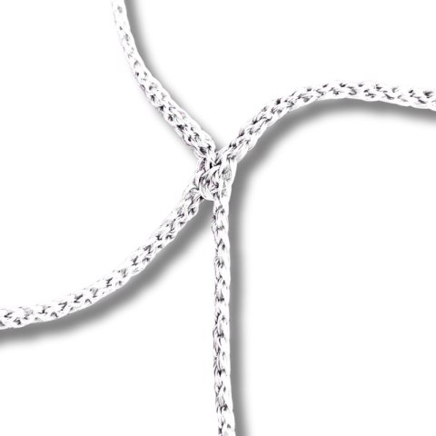 Komplet siatek na bramki do piłki nożnej JUNIOR |5m x 2m| PE 4mm bezwęzłowa - Legend Sport