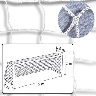 Komplet siatek na bramki do piłki ręcznej |3 x 2m| PE 3mm bezwęzłowa - Legend Sport