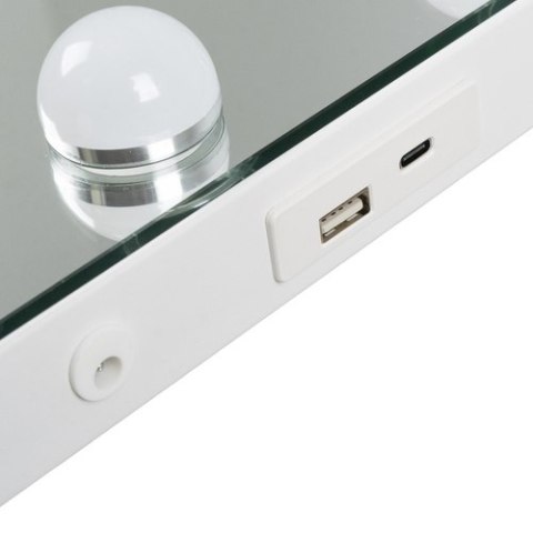 Lusterko kosmetyczne 80x62cm LED Soulima 25808