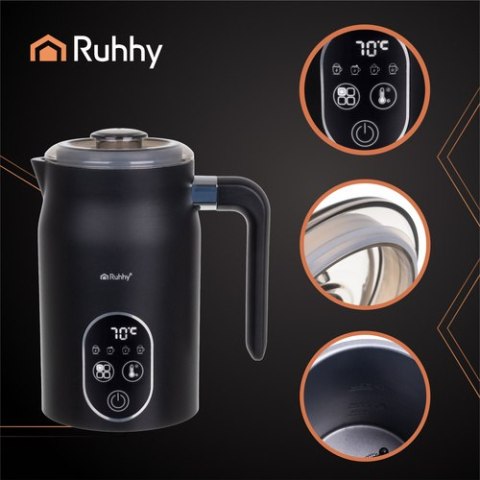 Spieniacz do mleka z wyświetlaczem 500W Ruhhy26649