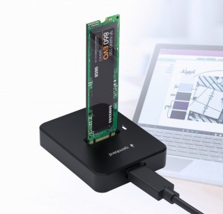 Stacja dokująca do dysków GEMBIRD SSD ACC DOCK STATION USB-C M.2 DD-U3M2