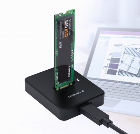 Stacja dokująca do dysków GEMBIRD SSD ACC DOCK STATION USB-C M.2 DD-U3M2 Stacja dokująca do dysków GEMBIRD SSD ACC DOCK STATION USB-C M.2 DD-U3M2