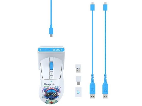 Mysz bezprzewodowa A4Tech Bloody R73 ULTRA DUO Nyx Mirage
