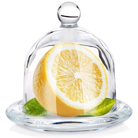 Pojemnik na cytrynę szklany 9,5x9,5 cm