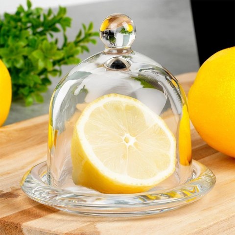 Pojemnik na cytrynę szklany 9,5x9,5 cm