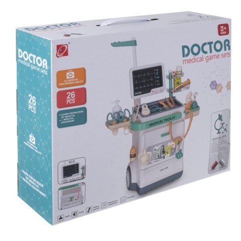 Zestaw lekarski dla dzieci z akcesoriami