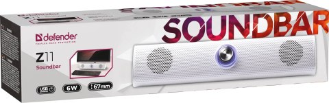GŁOŚNIK DEFENDER SOUNDBAR Z11 6W LED BIAŁY