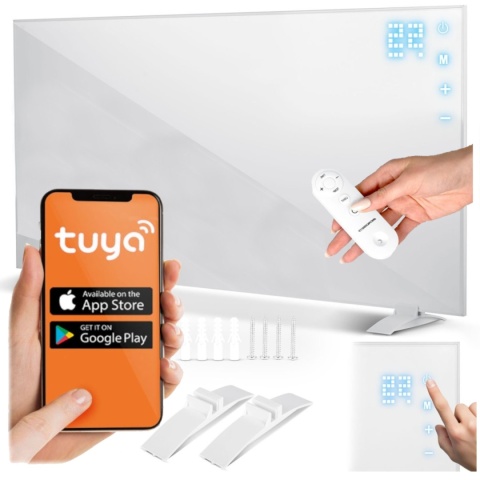 Grzejnik na podczerwień promiennik 720 W Berdsen BD-983 pilot WiFi aplikacja