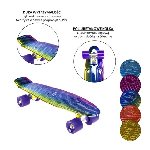 PNB01 YELLOW ELECTROSTYLE PENNYBOARD DESKOROLKA NILS EXTREME