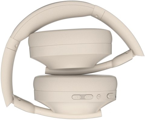 SŁUCHAWKI DEFENDER BLUETOOTH FREEMOTION B485 ANC BEŻOWE