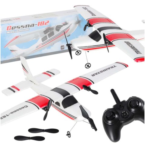 Samolot zdalnie sterowany Cessna 182 szybowiec akrobata 2,4GHz Samolot zdalnie sterowany Cessna 182 szybowiec akrobata 2,4GHz