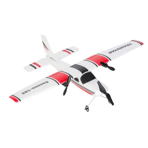 Samolot zdalnie sterowany Cessna 182 szybowiec akrobata 2,4GHz Samolot zdalnie sterowany Cessna 182 szybowiec akrobata 2,4GHz