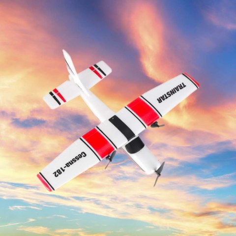 Samolot zdalnie sterowany Cessna 182 szybowiec akrobata 2,4GHz Samolot zdalnie sterowany Cessna 182 szybowiec akrobata 2,4GHz