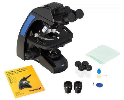 Dwuokularowy mikroskop biologiczny Levenhuk 850B