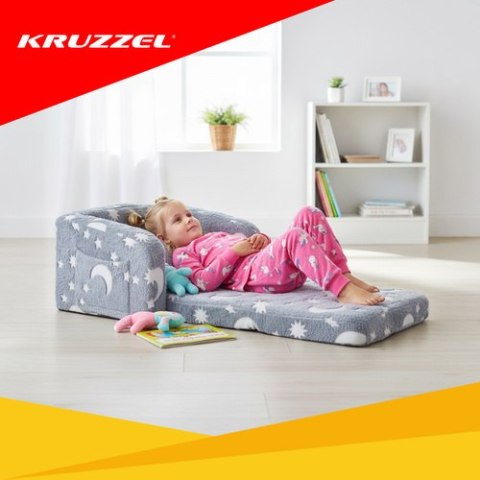 Fotelik dla dzieci rozkładany Kruzzel 26381