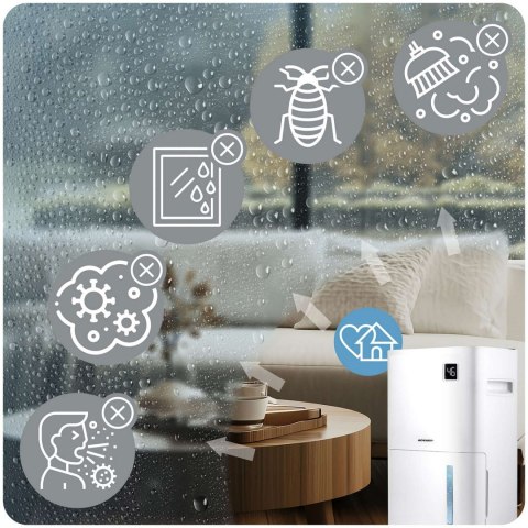 Osuszacz powietrza kompresorowy - pochłaniacz wilgoci Berdsen BD-534 biały