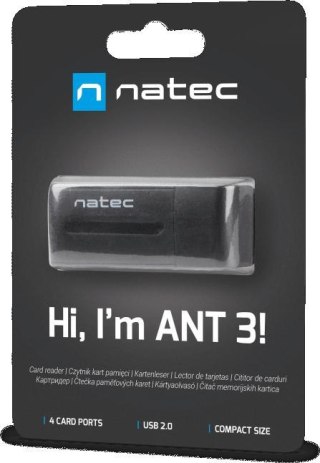 Czytnik kart pamięci ANT 3 Mini SDHC/MMC/M2/Micro SD