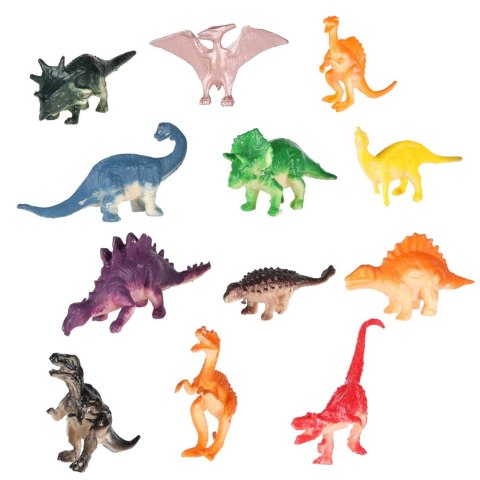 Dinozaury wykopaliska jajo dinozaura figurki zestaw archeologiczny 12 jajek