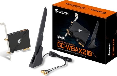 Karta sieciowa bezprzewodowa GIGABYTE GC-WBAX210 Karta sieciowa bezprzewodowa GIGABYTE GC-WBAX210